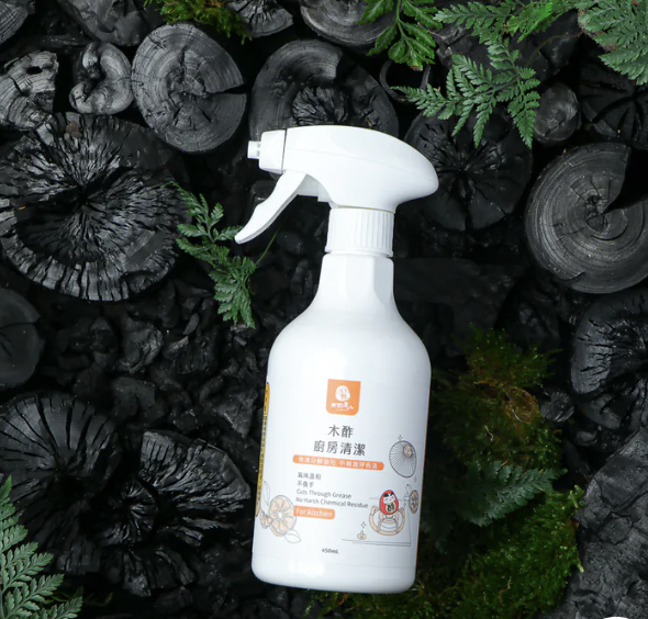 【木酢達人】廚房清潔噴霧450g