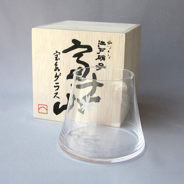富士山 寶永啤酒杯(透明) TG13-014-1C