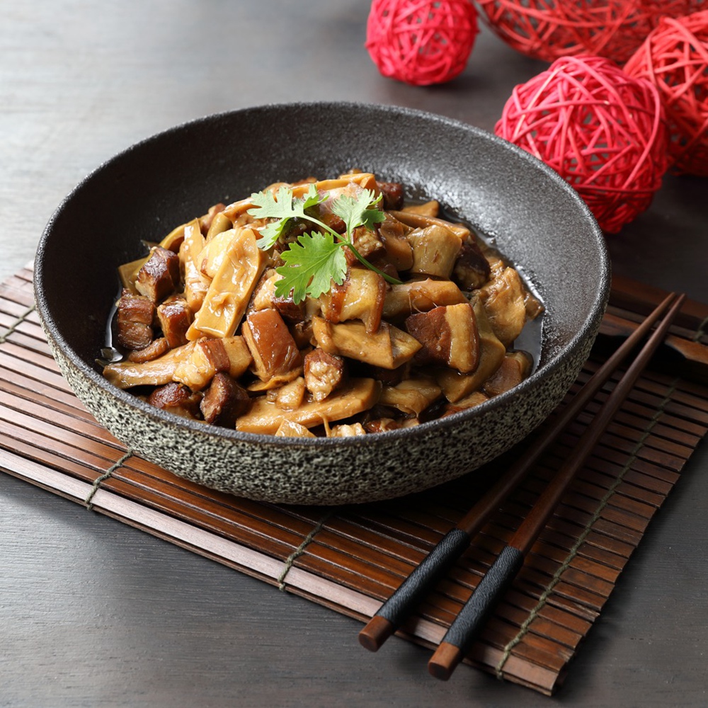 【天香樓】老少筍燒肉(2人份/320g)