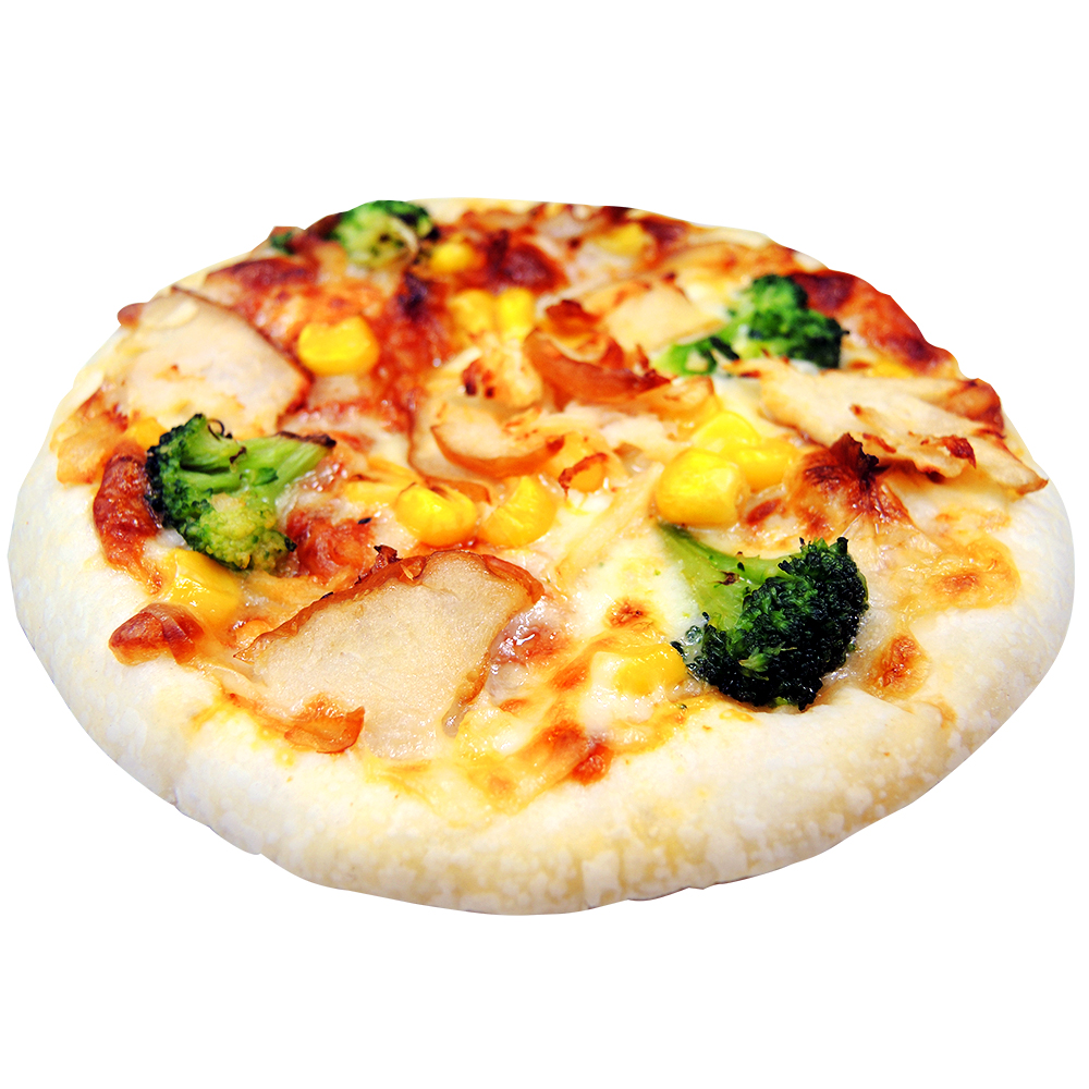 【Alleycat's Pizza】野菜燻雞披薩3入組