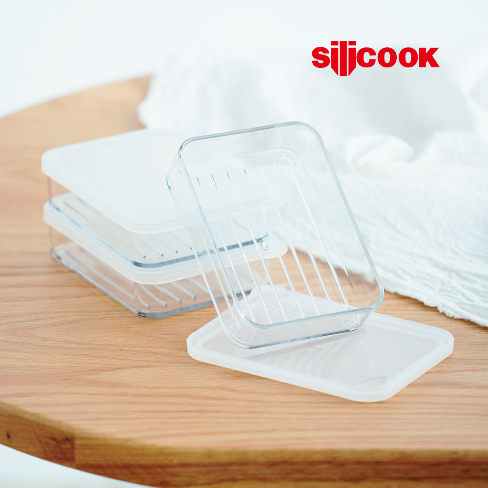 【silicook】冰箱收納盒 300ml (3入)