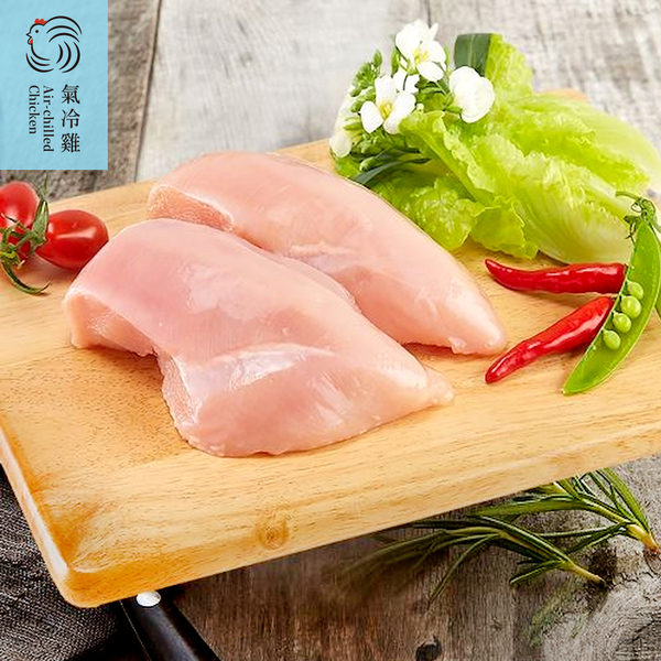 【洽富】氣冷雞-冷凍去皮雞胸肉(350g)(效期至：2022/12/17)