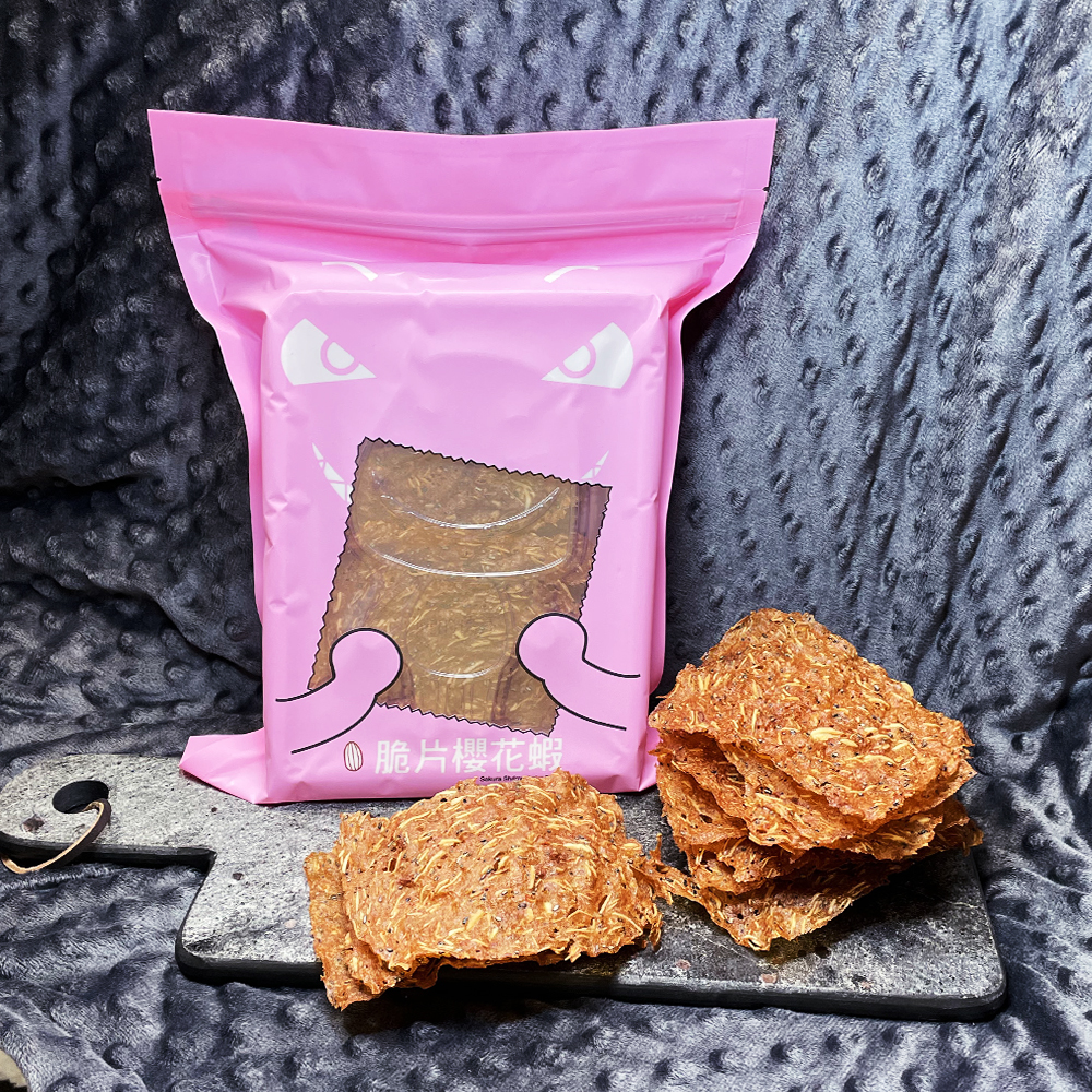 【阮的肉干】脆片肉干櫻花蝦旅行包(70g)（寄送易碎，不介意再購買）