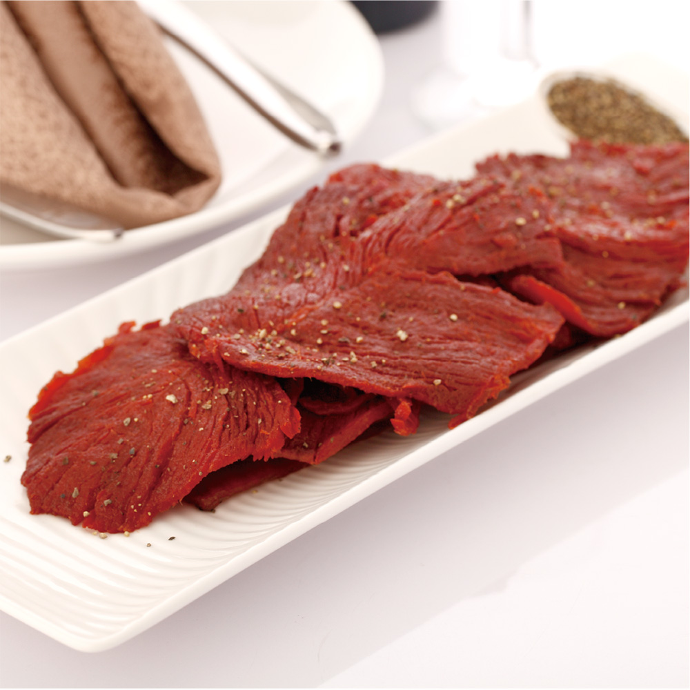 【阮的肉干】爆漿牛肉干正黑胡椒超值盒(190g)