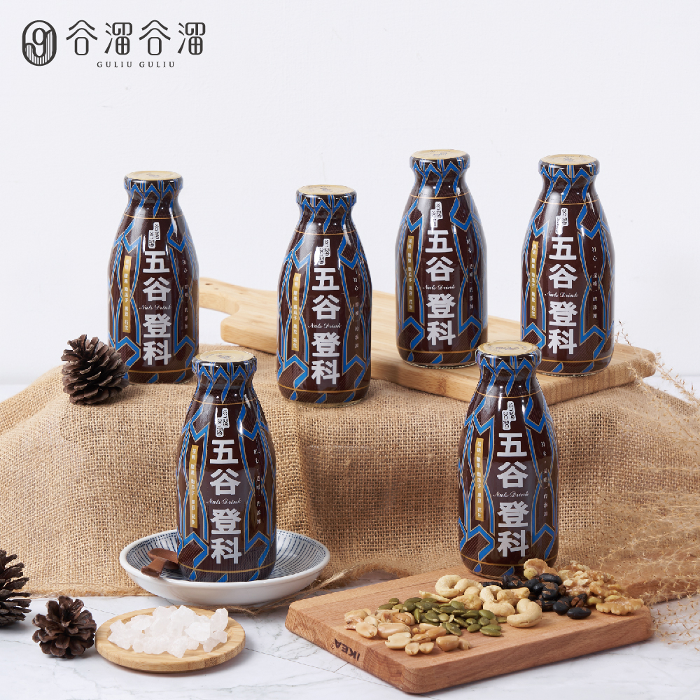 【谷溜谷溜】五谷登科６入組（堅果飲）不附禮盒