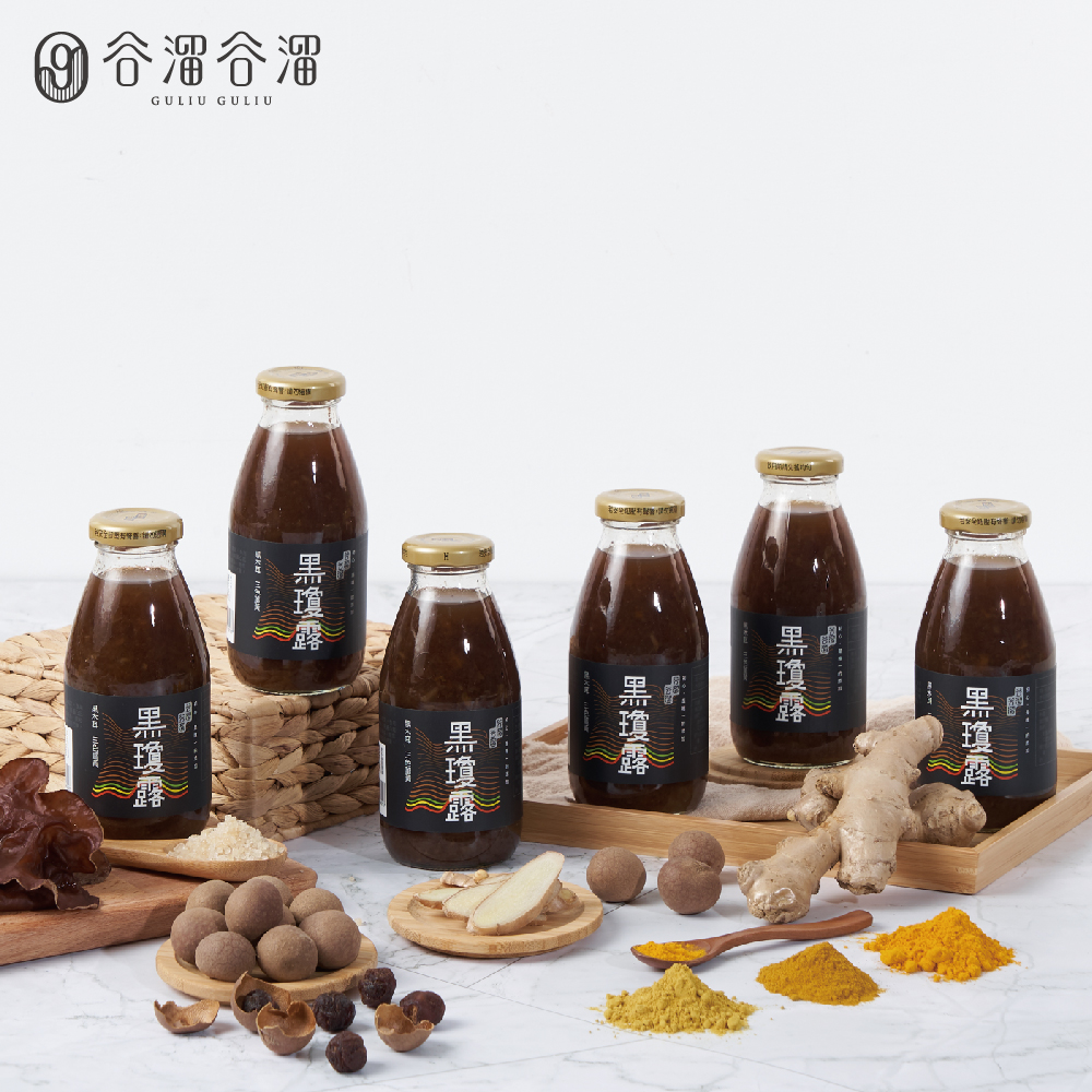 【谷溜谷溜】黑瓊露６入組（黑木耳）不附禮盒