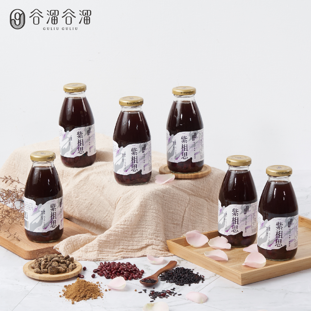 【谷溜谷溜】紫相思６入組（紫米紅豆）不附禮盒