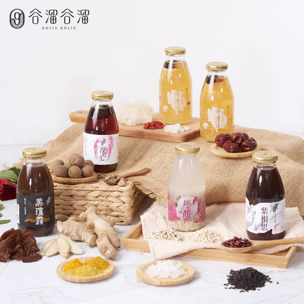 【谷溜谷溜】繽紛時尚漂漂飲６入組(不附禮盒)