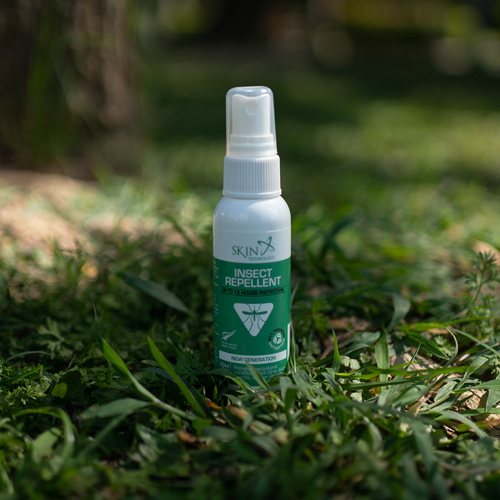 【紐西蘭Skin Technology】Picaridin 25%派卡瑞丁_瑞斌12H長效防蚊液噴霧瓶(50ml)