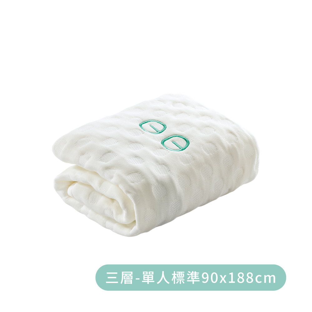 【日日居】膠原蛋白布套-三眠制釋壓床墊(25cm) 90x188cm -標準單人