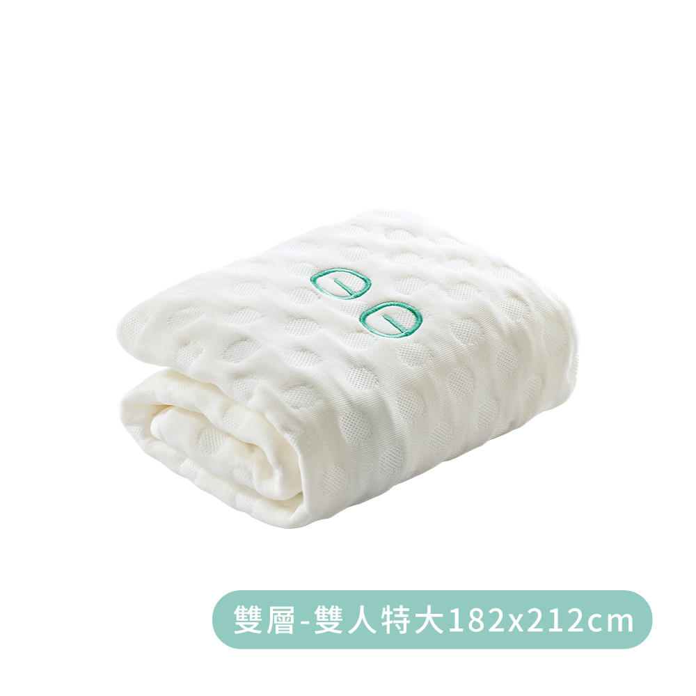 【日日居】膠原蛋白布套-雙層舒眠床墊(10cm) 182x212cm -雙人特大