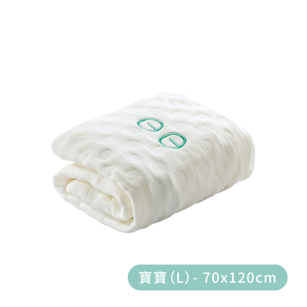 【日日居】膠原蛋白布套-三眠制寶寶護脊床墊(L)70x120cm