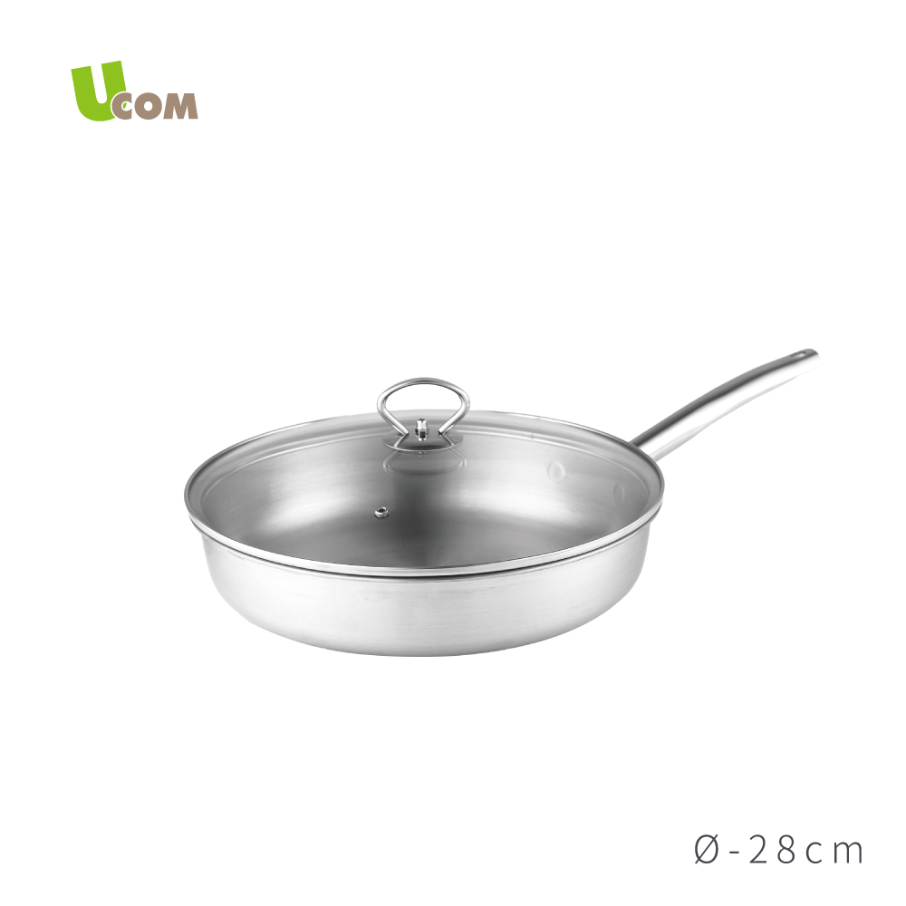 【UCOM】複合金鍋匠系列平底鍋 28cm
