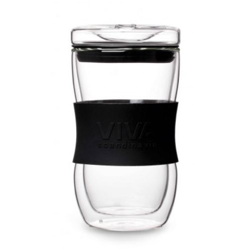 VIVA 玻璃雙層隨行杯