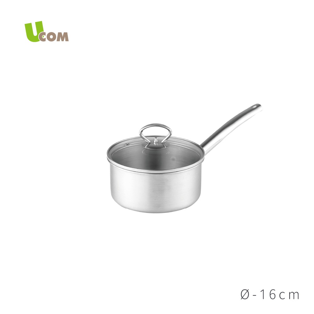 【UCOM】複合金鍋匠系列 湯鍋16cm + 炒鍋22cm